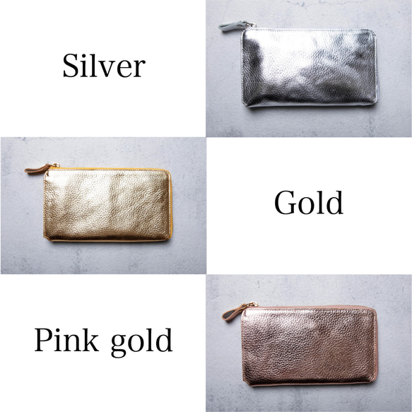 【限量庫存清倉特賣】TIDY2.0 真皮金屬長皮夾 Outlet_HAW021-ME 第17張的照片
