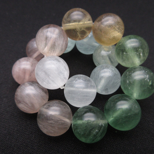 天然コンブテクスチャーフローライトブレスレット】/size(約17