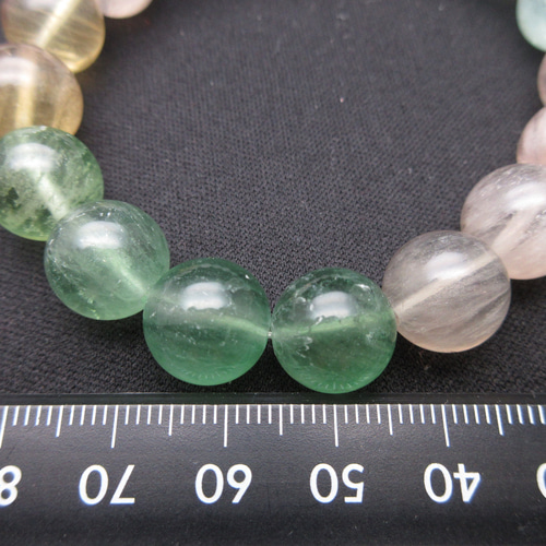 天然コンブテクスチャーフローライトブレスレット】/size(約17