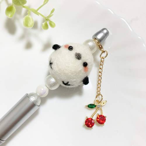 ♡ちびころシマエナガちゃんといっしょ♡羊毛フェルト マスコット