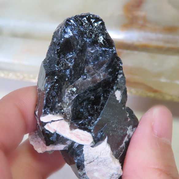 天然色！モリオン(黒水晶)の原石／57g 6枚目の画像