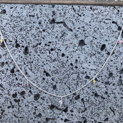 3種希少天然ダイヤモンド原石Silver925ネックレス（刻印あり) 5枚目の画像