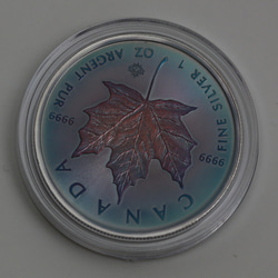 銀貨　トーンドシルバーコイン　Gump作　23061510 4枚目の画像