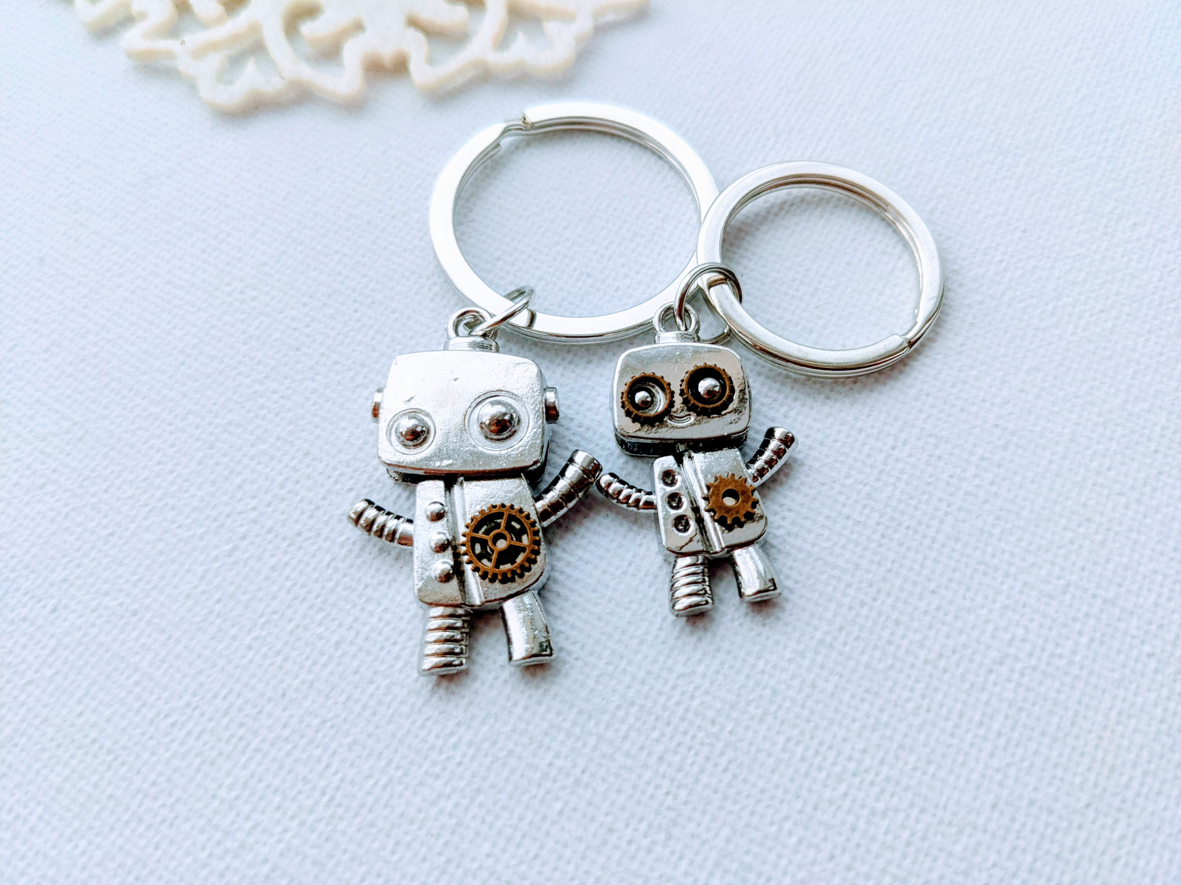 ロボちゃんキーホルダー(全2種類 キーホルダー earthmoon 通販
