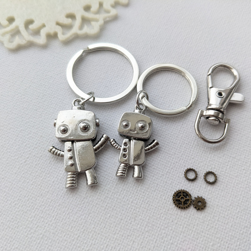 ロボちゃんキーホルダー(全2種類 キーホルダー earthmoon 通販
