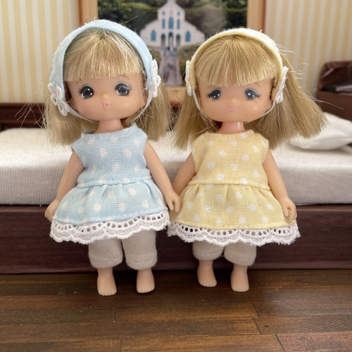リカちゃん人形 双子の妹 ミキちゃん マキちゃん レトロ 洋服 服
