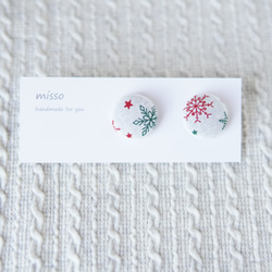 雪花耳環 [4color] 聖誕節推薦 第4張的照片