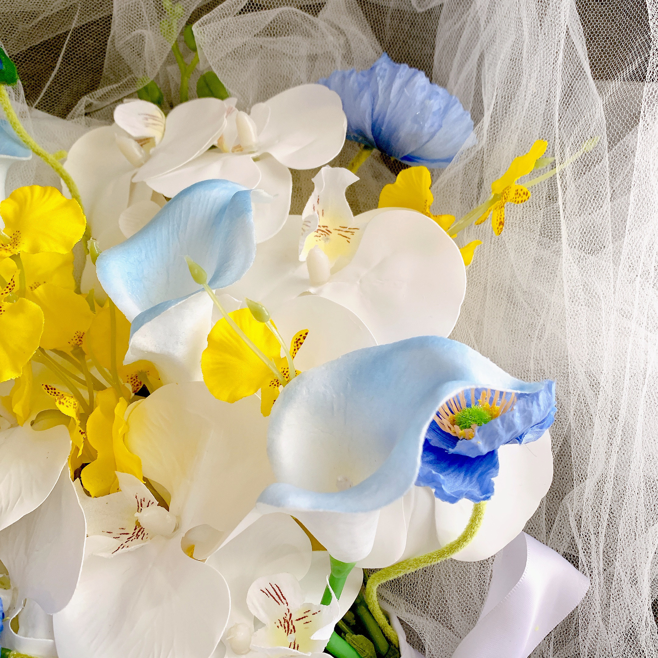 アーティフィシャルフラワーブーケ クラッチブーケ 結婚式