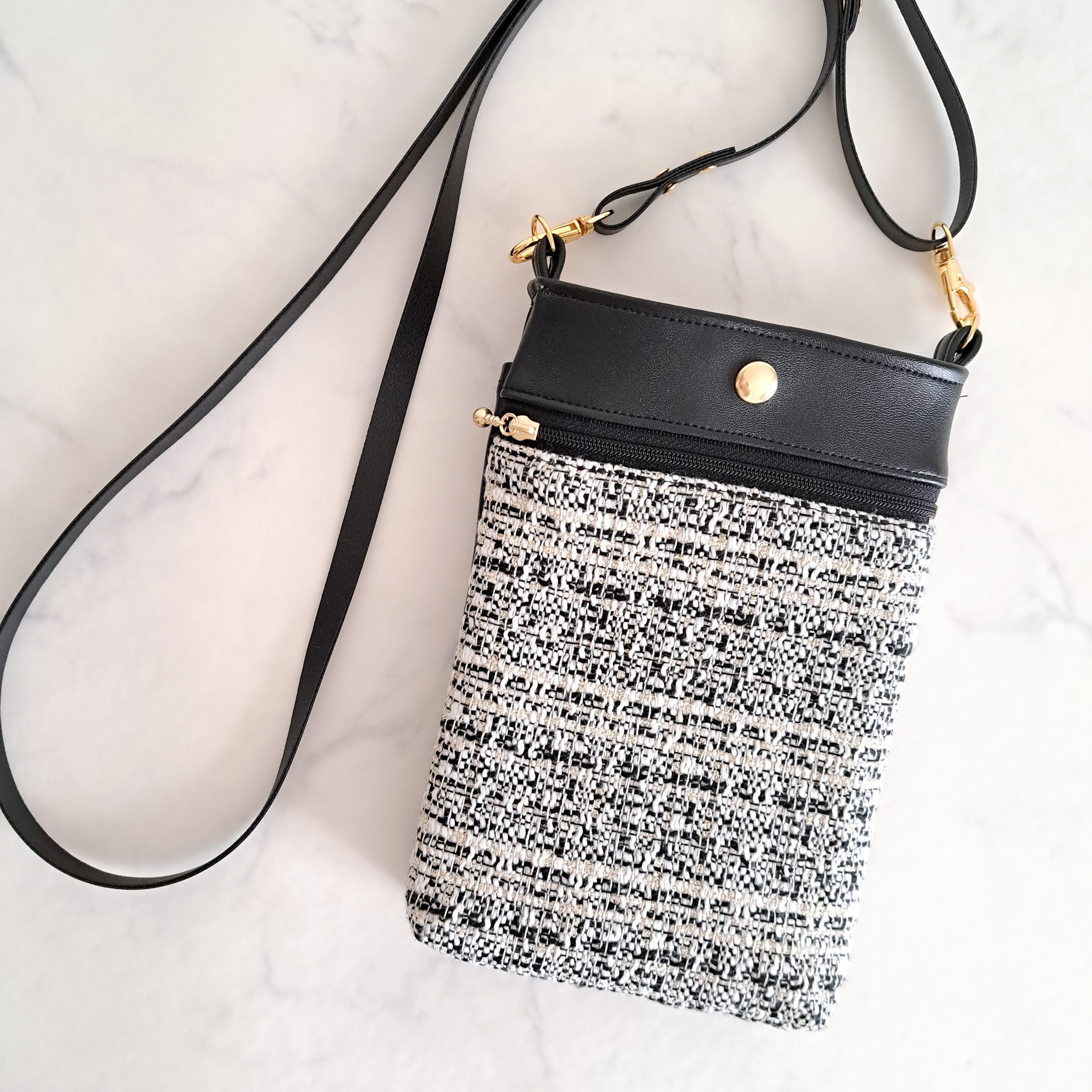 即購入歓迎！！　めっちゃポケットツインポシェットショルダー　ハンドメイド 即購入歓迎！！ めっちゃポケットツインポシェットショルダー