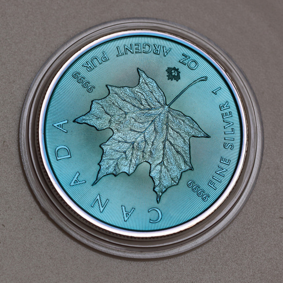 銀貨　トーンドシルバー　Gump作No.4 銀貨 トーンドシルバー Gump作No.4 銀貨 トーンドシルバーコイン Gump作No.