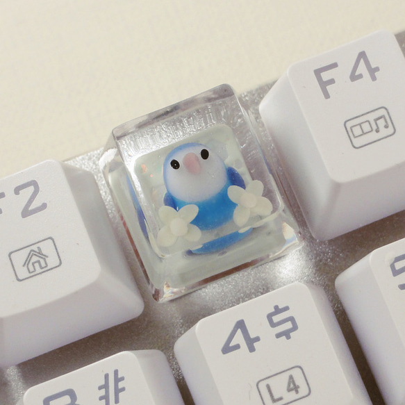 コザクラインコさん キーキャップ(ホワイトフェイス)メカニカルキーボード用(CHERRY MXスイッチ)※受注制作※ その他雑貨 ことり製作所 通販|Creema(クリーマ) 16721712 コザクラインコさん キーキャップ(ホワイトフェイス)メカニカルキーボード用(CHERRY MXスイッチ)※受注制作※ その他雑貨 ことり製作所 通販|Creema(クリーマ) 16721712