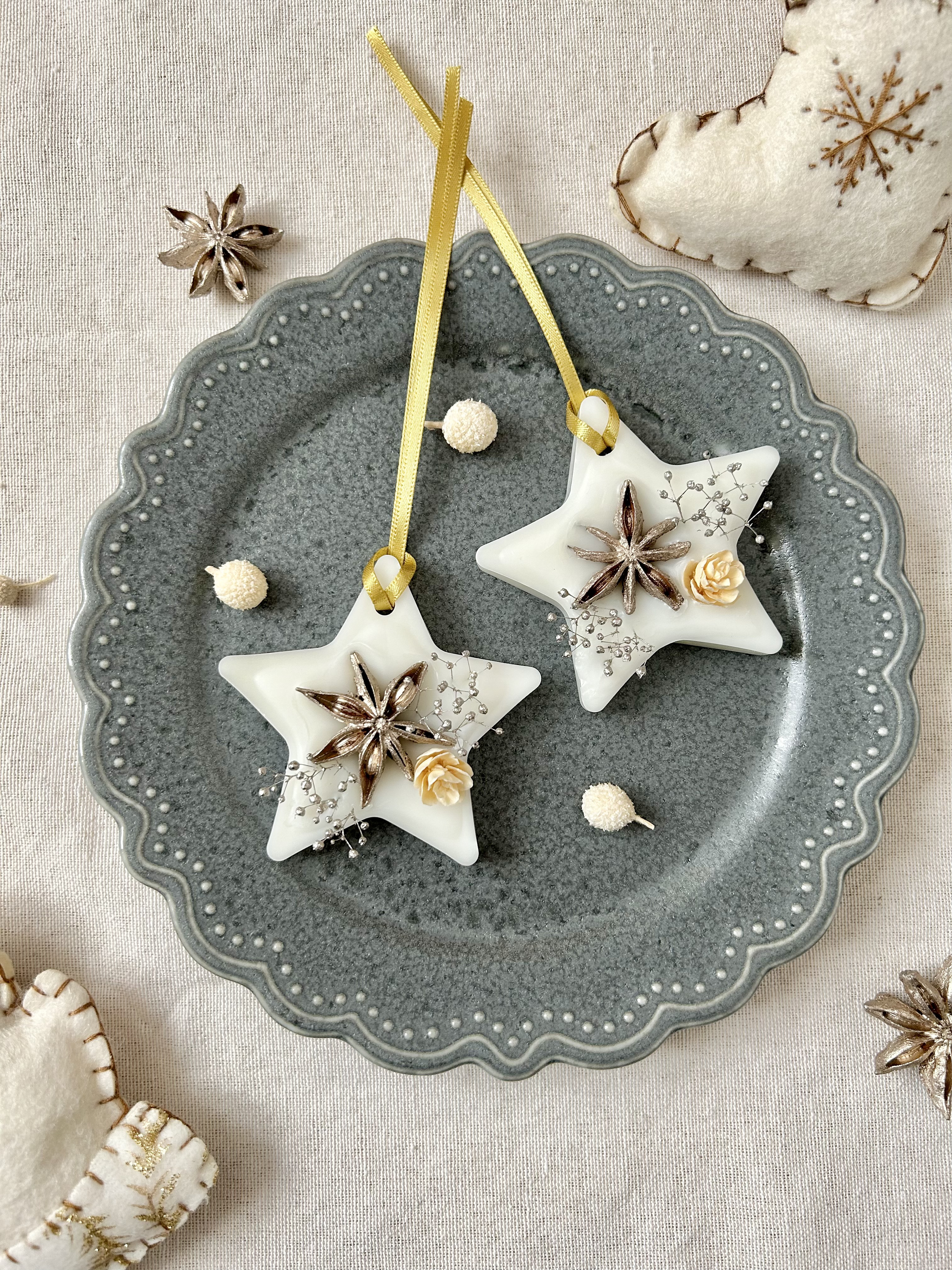 チーちゃん】＊*フレームアレンジ&アロマワックスサシェ..＊°.お