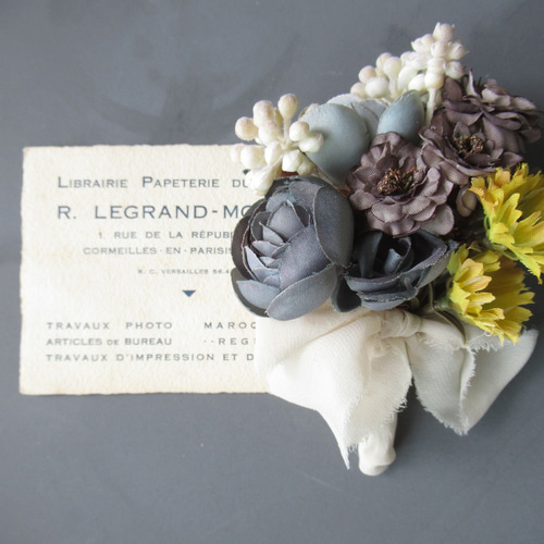 完売御礼 コサージュ アーティシャルフラワー