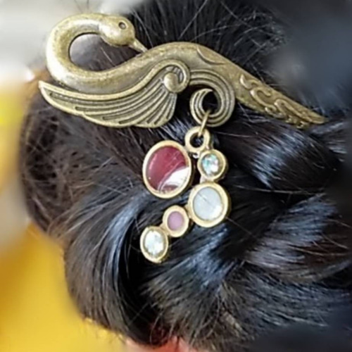 かんざし 鳥 細工 アンティーク