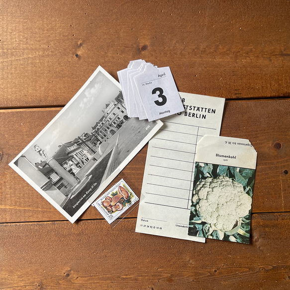 ❊海外紙もの❊ヨーロッパ・シードバック&ポストカードセット 1枚目の画像