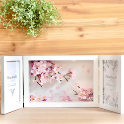 桜が咲く風景のフォトフレーム フォトフレーム・写真立て nozomi 通販