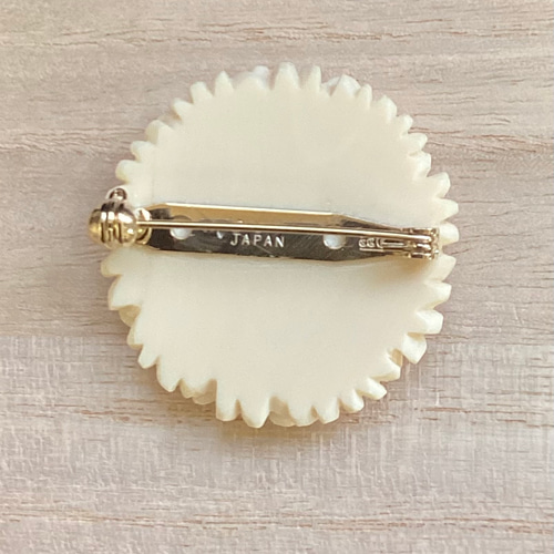 ☆特価！難あり本象牙ブローチ ※A-30 ブローチ 石橋象牙店 通販