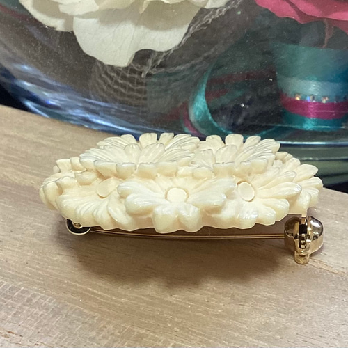 ☆特価！難あり本象牙ブローチ ※A-30 ブローチ 石橋象牙店 通販