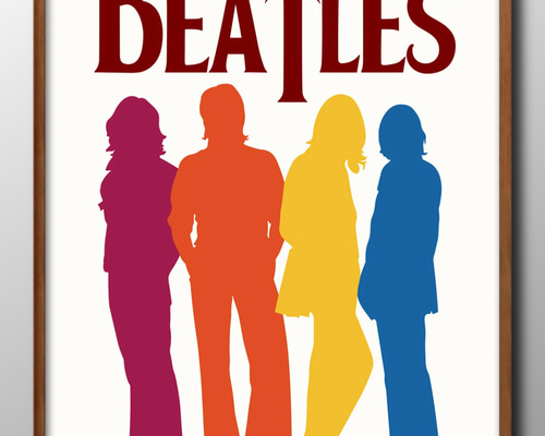 【額縁付き】 The Beatles（ザビートルズ） A2 ポスター 額入りバンドポスター THE BEATLES ザ・ビートルズ AUGUST 29