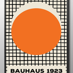 13995　ポスター　絵画　A3サイズ『バウハウス　BAUHAUS』アート　イラスト　デザイン　上級マット紙　北欧 1枚目の画像