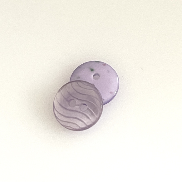 Ref.P13671　purple(A) 11mm （フランス） １セット（4点） 2枚目の画像