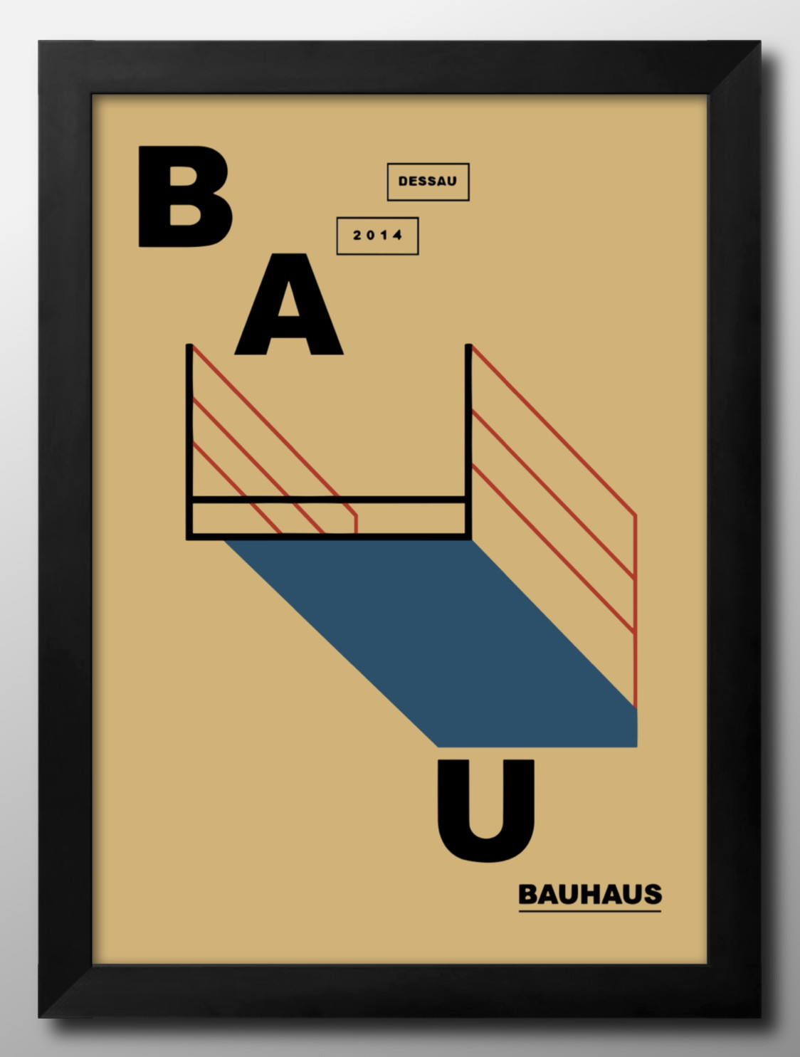 額装済/bauhaus 2024/バウハウス/アートポスター