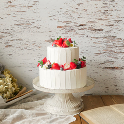 【受注制作】ベリーの クレイケーキ フェイクケーキ 1枚目の画像