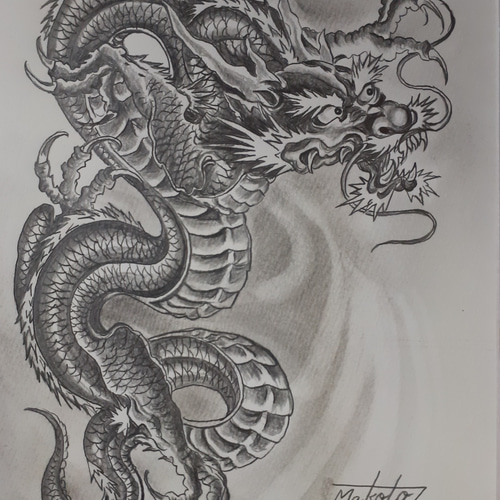 鉛筆画(手描き·額装込)  「黒い羽根」作品No 91 セーラー万年筆 プロフィット ブラックラスター 万年筆 極細