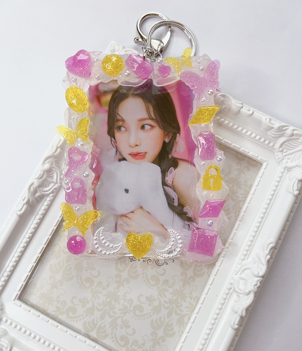 PUFFYの直筆サイン入りトレカホルダー PUFFYの直筆サイン入り