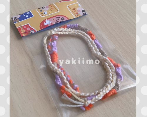 秋カラー❁ミサンガセット ブレスレット Yakiimo 通販 16723944