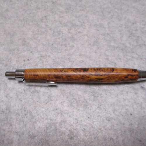 屋久杉 泡瘤 椿油仕上げ 木軸ボールペン(シャープペンシル) 希少材