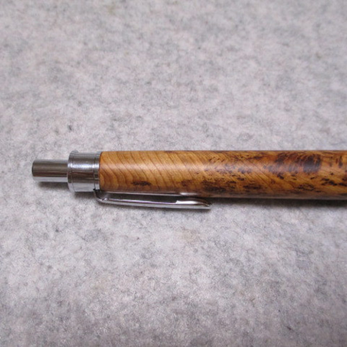 屋久杉 泡瘤 椿油仕上げ 木軸ボールペン(シャープペンシル) 希少材