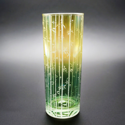 竹林與螢火蟲柯林斯玻璃【柑橘】 第2張的照片