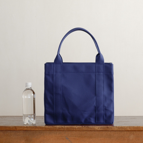 トートバッグ03 BOX 紺 / 8号帆布 トートバッグ aoya bags 通販