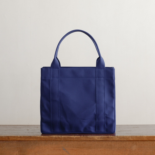 トートバッグ03 BOX 紺 / 8号帆布 トートバッグ aoya bags 通販