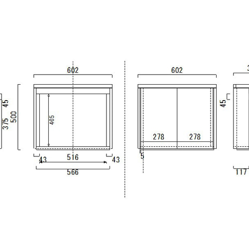 直接取引限定】水槽(60×45×30)とキャビネットセット 熱帯魚水槽セット
