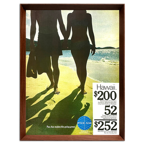 【専用】ビンテージ   ハワイ  ポスター    60年代 Amazon.co.jp: サンセットビーチハワイ - オアフ島ノースショア