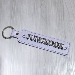 レザーアルファベットキーホルダー【BTS♡︎︎︎ARMY】 キーリング