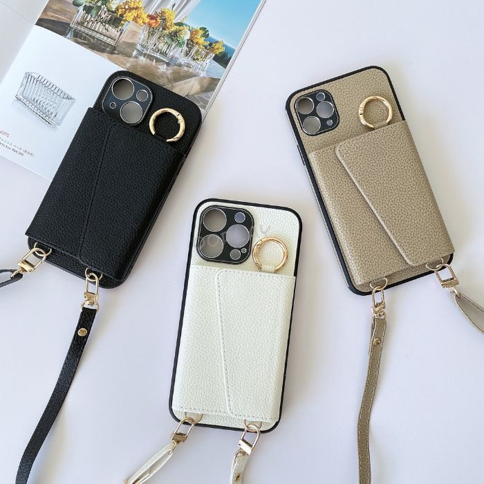 【Harper & Blake】お洒落カード収納ミラー付スマホケース 蝶々 Harper & Blake】お洒落カード収納ミラー付スマホケース 蝶々