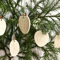 陶製のクリスマスオーナメント(8個セット) -Creema限定- その他