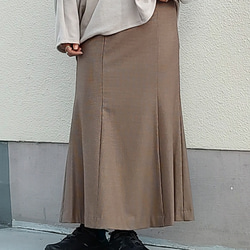 日本製　軽くて暖かい　マーメイドスカート　タイトスカート 3枚目の画像