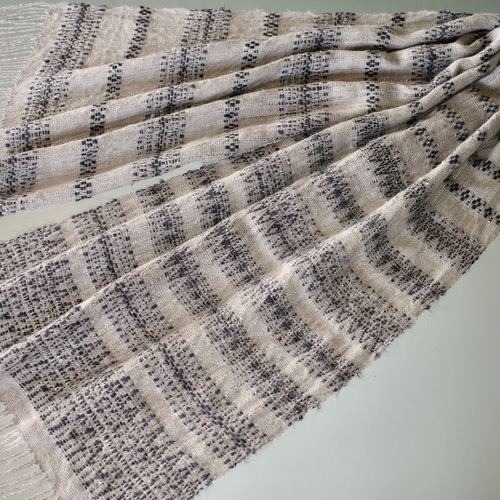 手織り ストール ローズパス織 Handwoven NSLL23150 ストール TokuToku