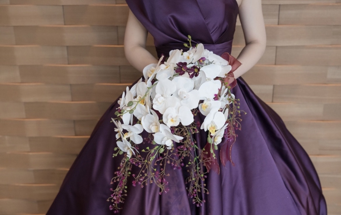 ウェディングブーケ　胡蝶蘭