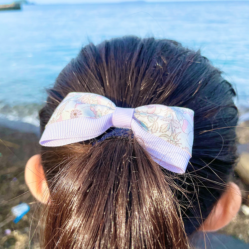 リバティリボン ヘアアクセサリー ヘアゴム ヘアピン リバティ