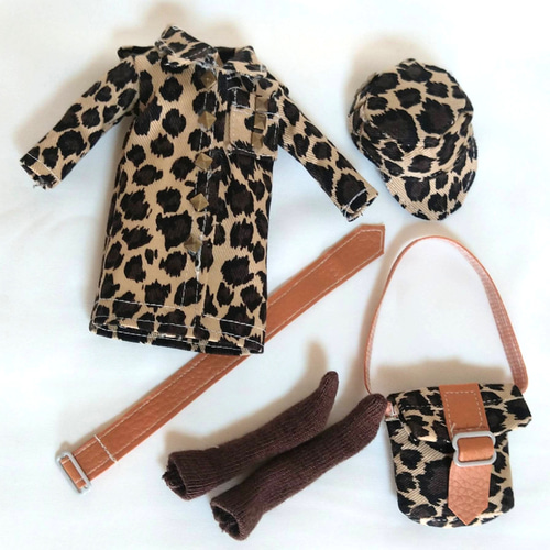 ヒョウ柄【5点セット】リカちゃん着せ替え服ハンドメイド その他