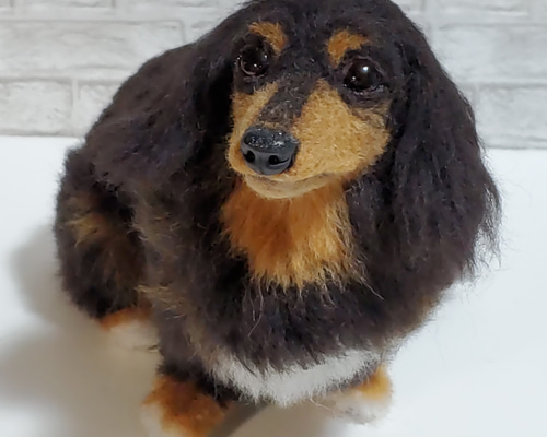 羊毛フェルト　オーダー4体 羊毛フェルト【オーダーメイド】うちの子オーダー✴︎犬✴︎愛犬