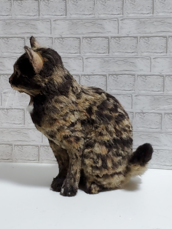 羊毛フェルトオーダーメイド、受注制作、羊毛フェルト犬、ペットロス 