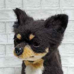 羊毛フェルトオーダーメイド、受注制作、羊毛フェルト犬、ペットロス 3枚目の画像