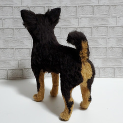 羊毛フェルトオーダーメイド、受注制作、羊毛フェルト犬、ペットロス 4枚目の画像