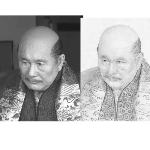 sgk39/写真を手描き鉛筆画に/オーダーメイド/シゲじい工房 ネックレス